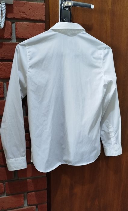 Koszula chłopięca biała h&m 146