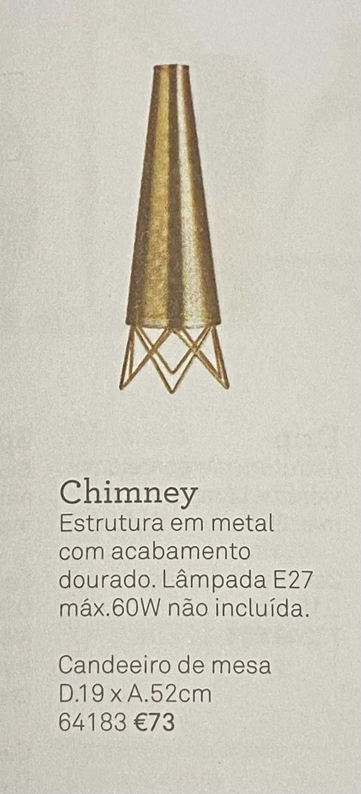 Candeeiro de Mesa “Chimney” da AREA *NOVO*