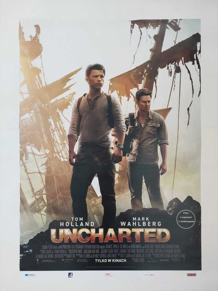 Plakat filmowy oryginalny - Uncharted