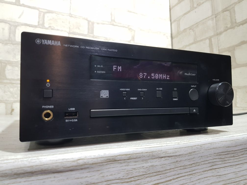 Ресивер/програвач CD YAMAHA CRX-N470+2, WI-FI,Bluetooth,LAN, б/у ю