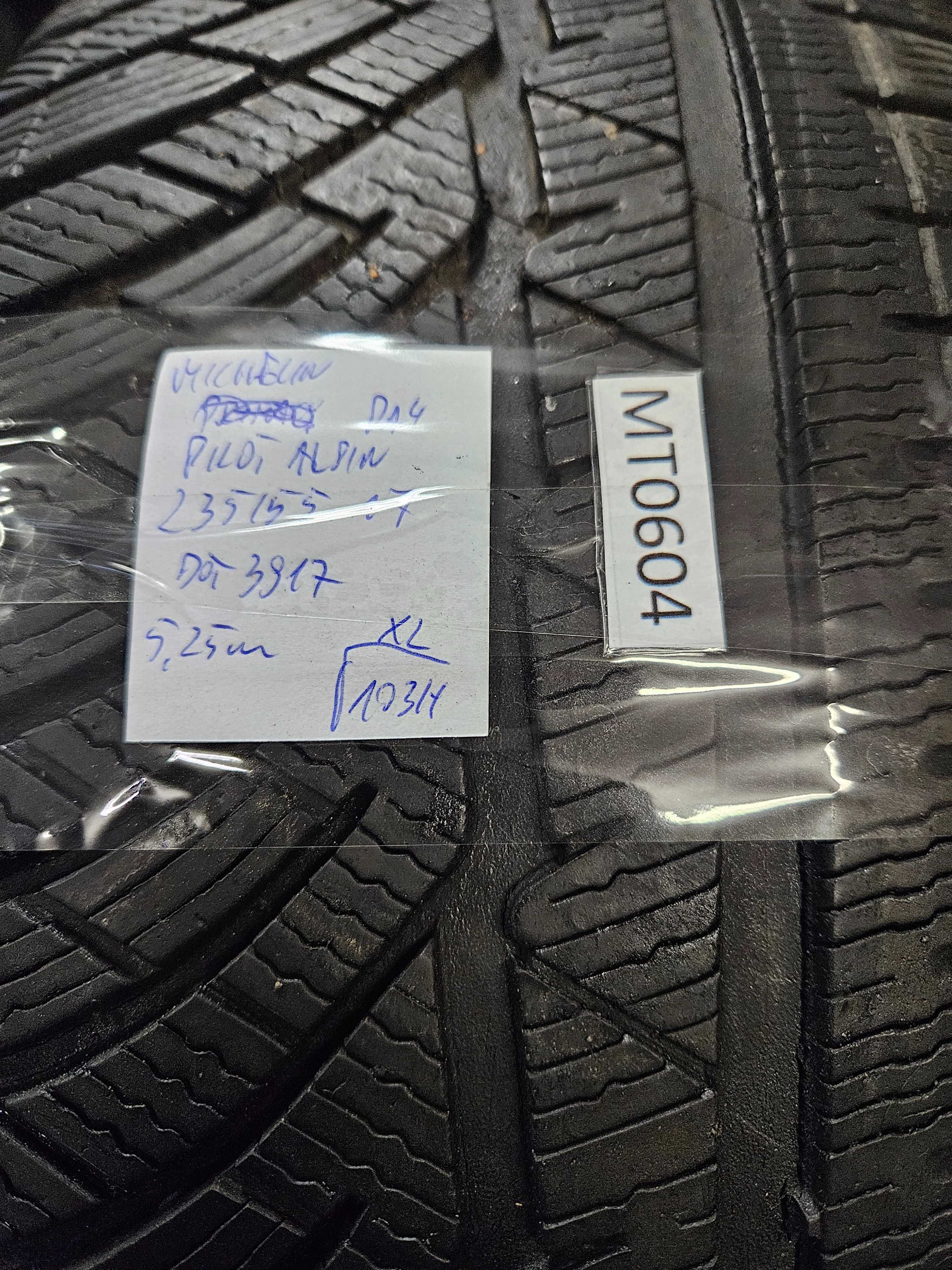 Michelin 235/55 r17 Pilot Alpin PA4 /// 5,25mm!!! wysyłka