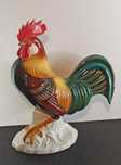 Porcelana GOEBEL Wielka  Figura Koguta Karmazyn wys  37 cm Kolekcjon
