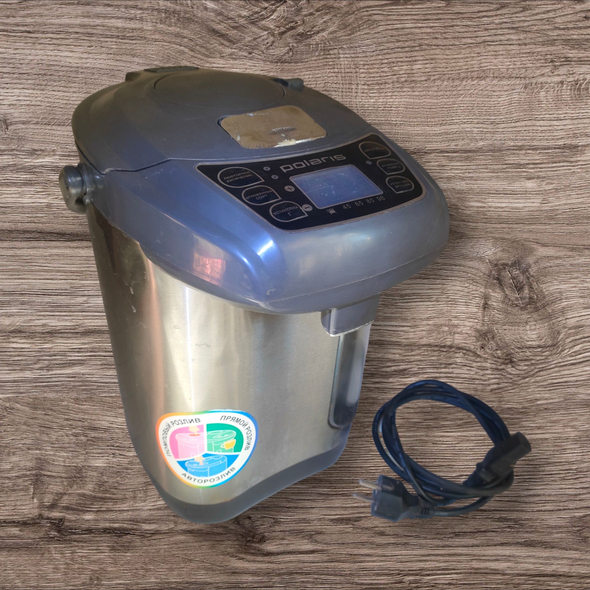 Термопод Polaris 4L PWP 4012D термос электрочайник