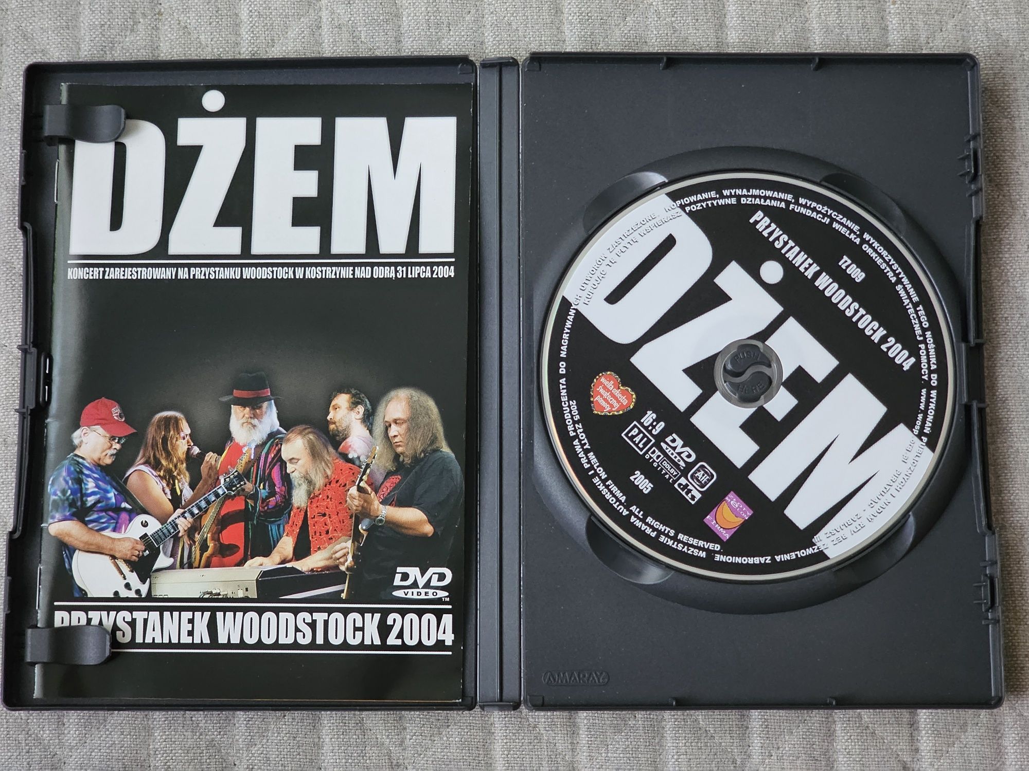 Dżem DVD przystanek Woodstock