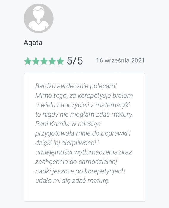 Nie wpuszczam na lekcje bez zadania domowego, 50 pozytywnych opinii
