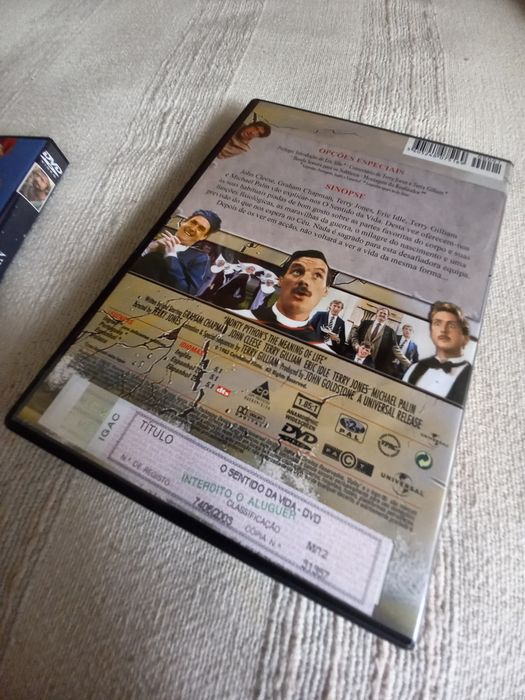 Dois dvds dos Monty Phyton originais