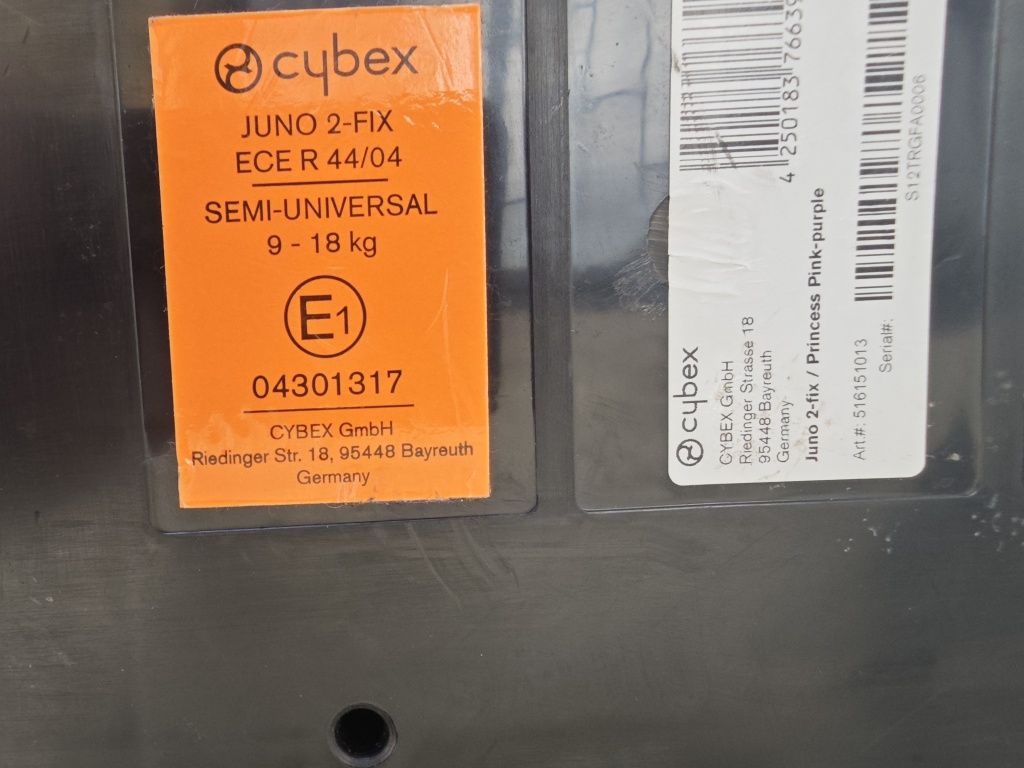 Cybex isofix od 9-18kg