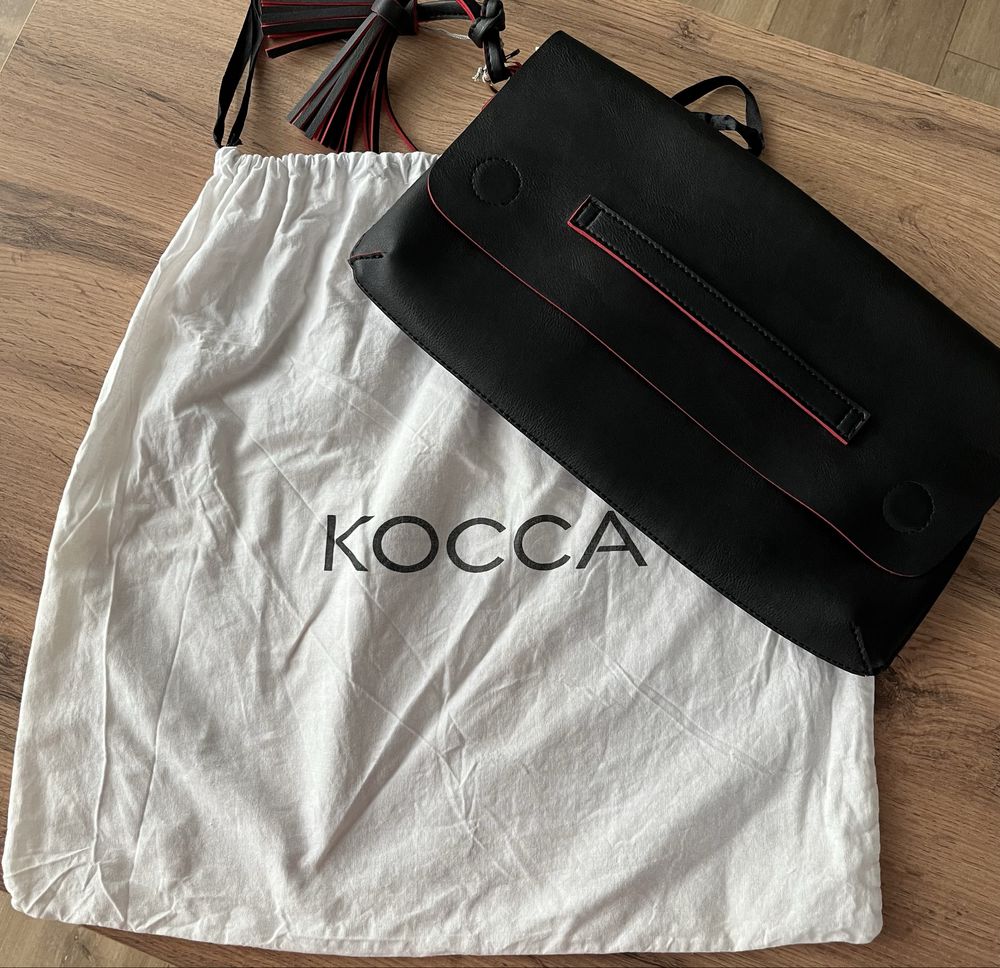 Kocca torebka na ramię, kopertówka