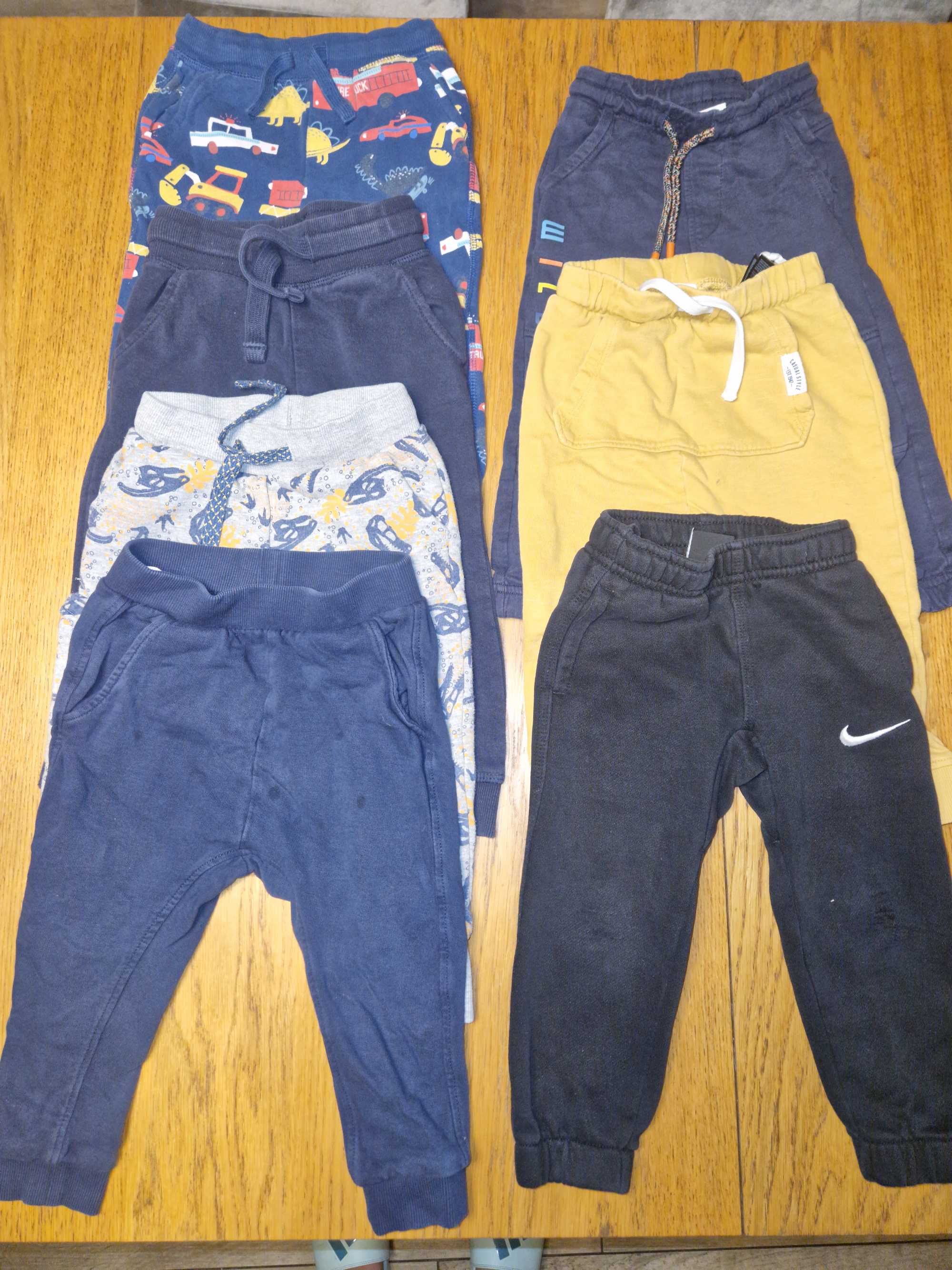 Spodnie dresowe 92 7 szt Cool Club Smyk HM Coccodrillo Nike Lupilu boy