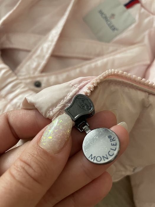 Детский зимний пуховой комбинезон Moncler 12-18м 80см