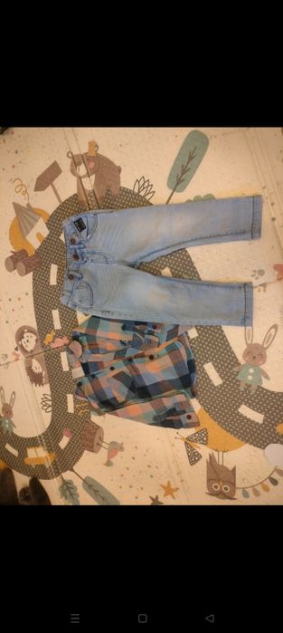 Paka ubranek chłopięcych  80-86