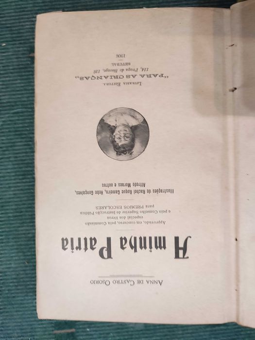 A Minha Patria - Anna de Castro Osorio - Setúbal, 1906