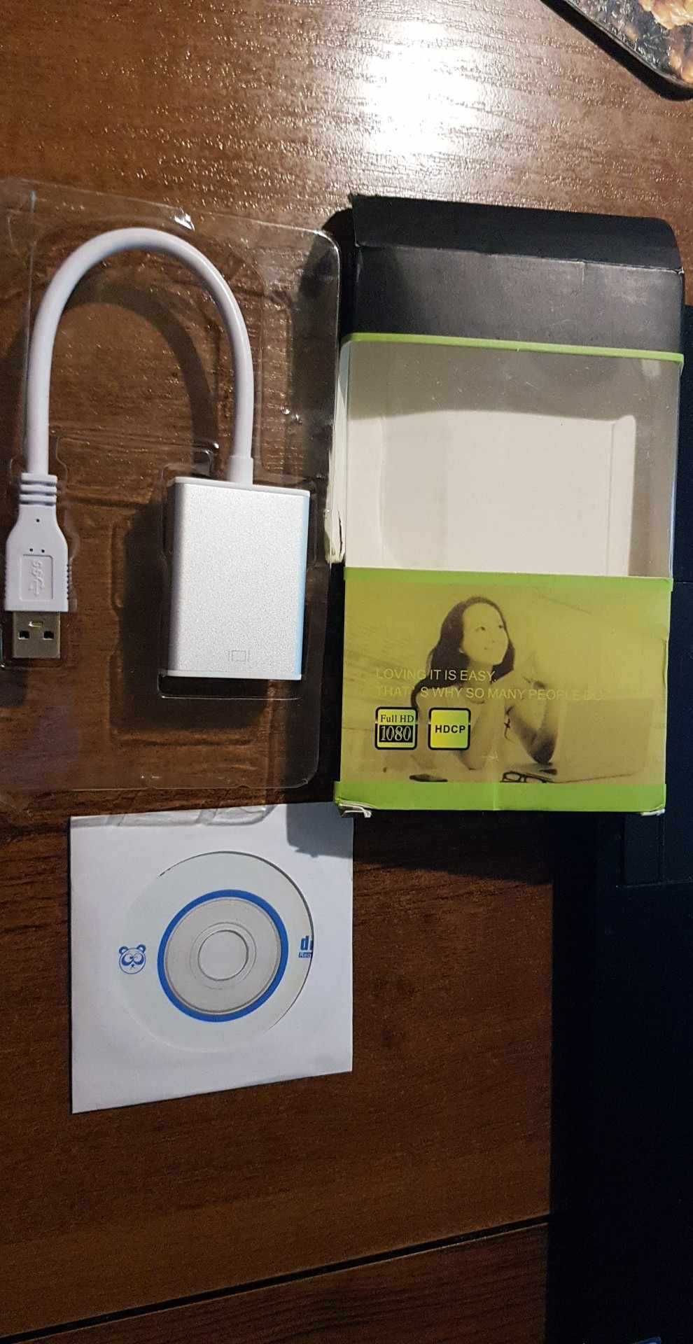 Adapter USB 3.0 na HDMI Norgberg NOWE w504