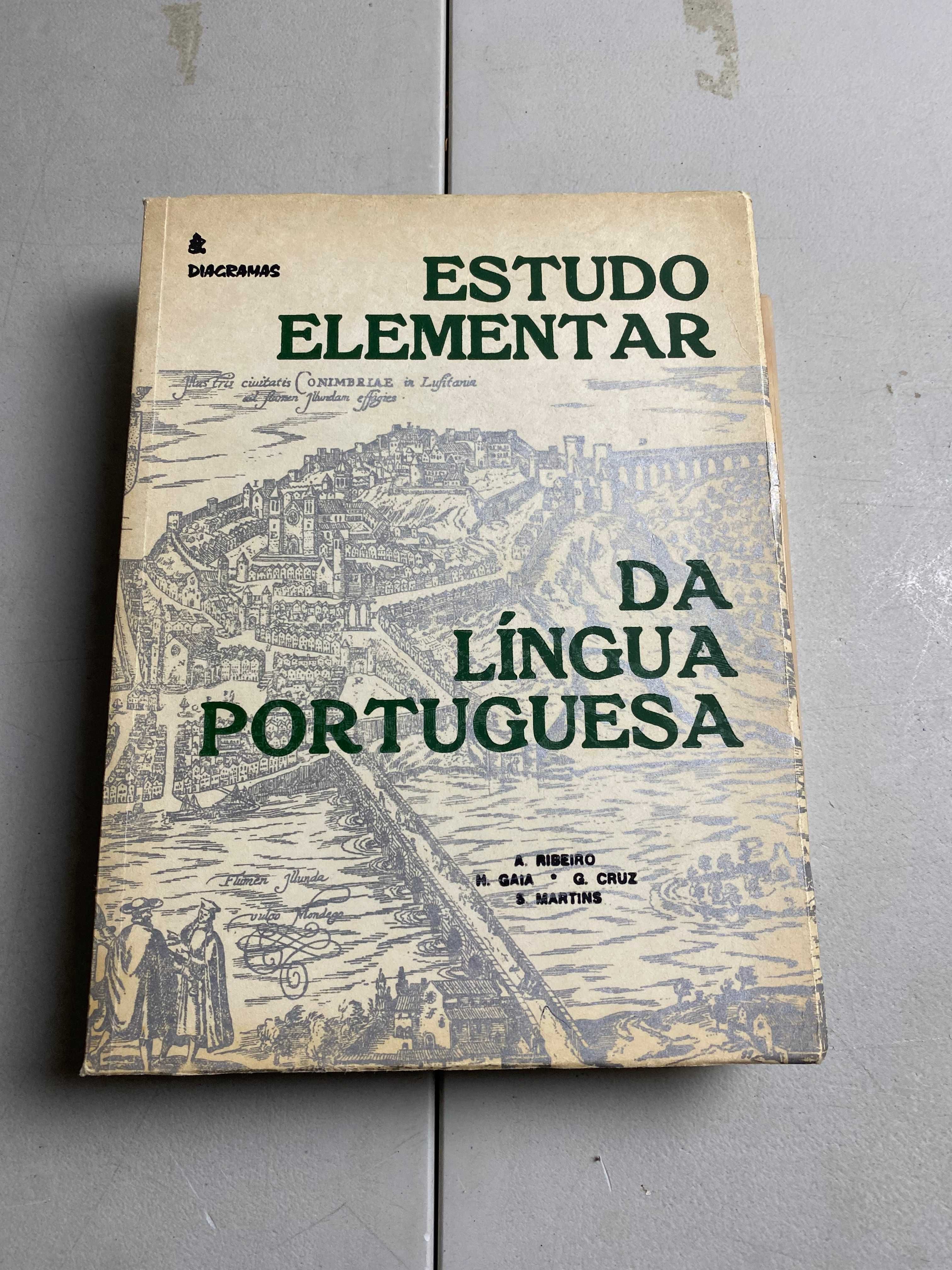 Livro- Ref CxC  - Estudo elementar da língua portuguesa -