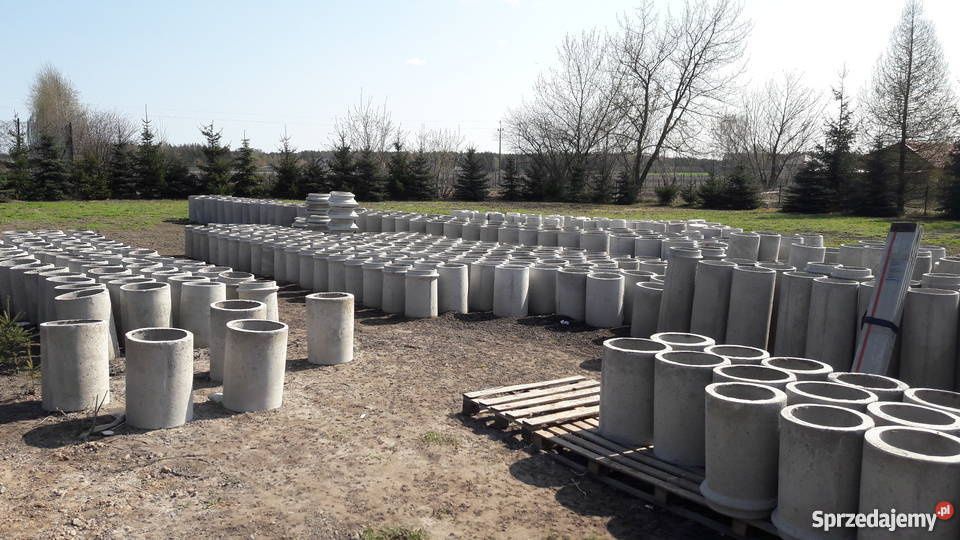 Toskańskie kolumny betonowe