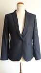 Massimo Dutti - oryginalny damski garnitur wełniany roz.40
