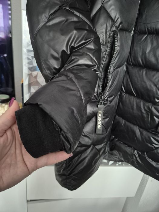 Kurtka zimowa długa rozmiar L