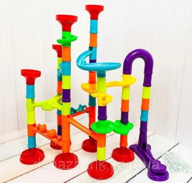 Конструктор игра 8802 8801 горка лабиринт, шарики 93 113 шт Marble Run