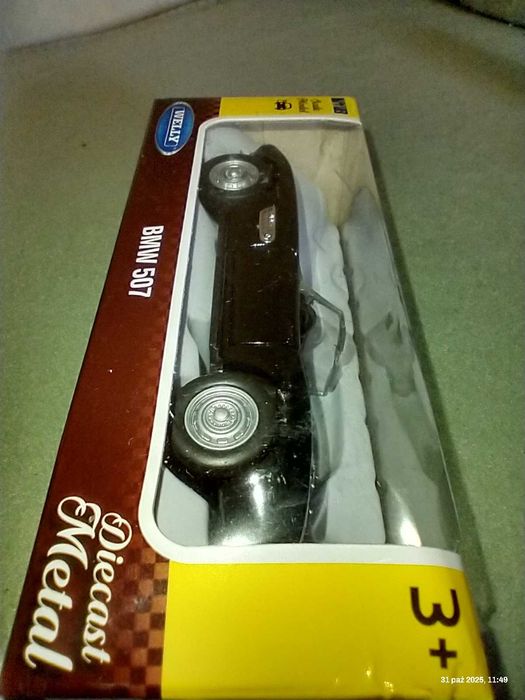 Zabawka prezent MODELE AUT oryginalne pudełko