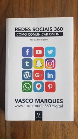 Redes Sociais 360 - Livro de Vasco Marques - Novo