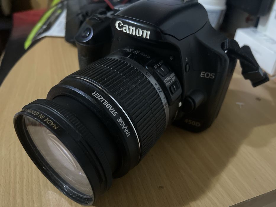 Canon eos 450d + cartão de memória
