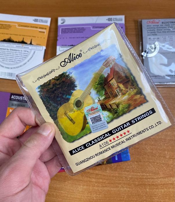 Струны для гитары