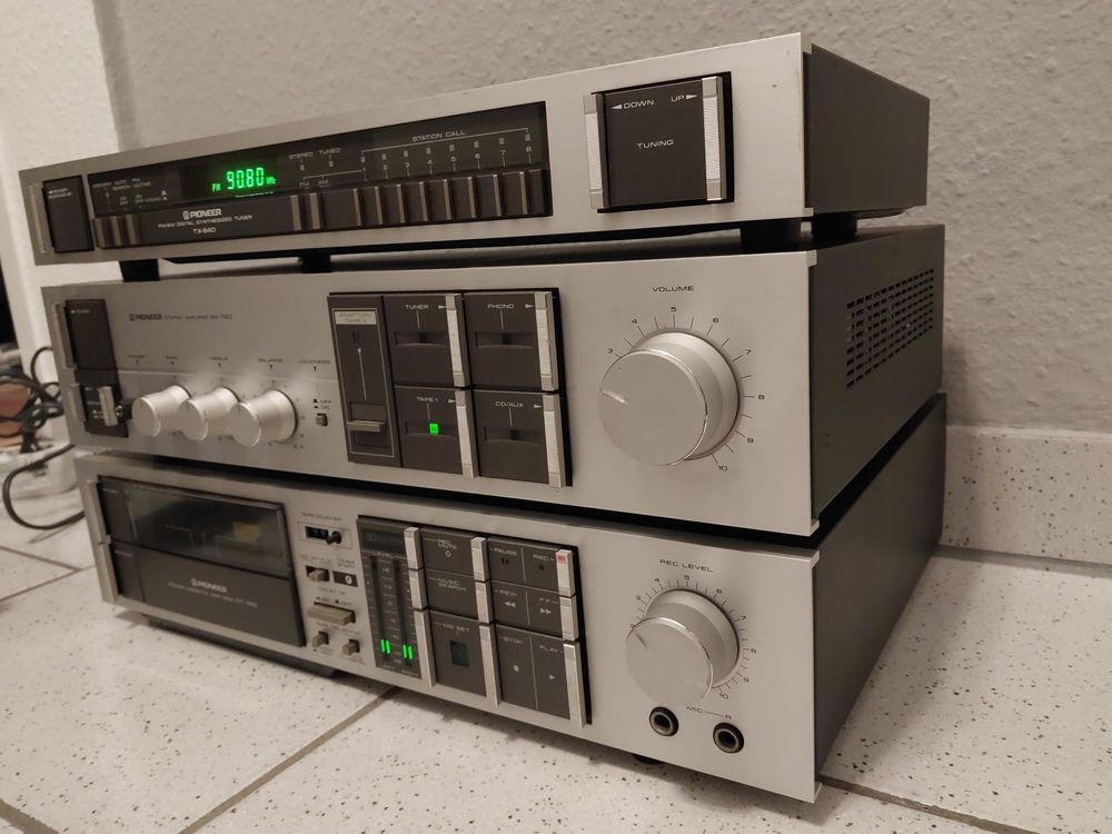 PIONEER CT-740, SA-740, TX-940 HiFi Stereo Wieża Made in Japan