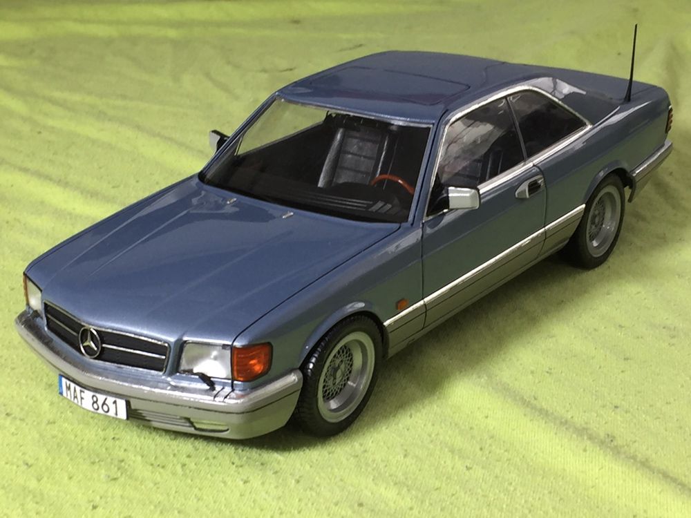 Mercedes w126 sec 1/18