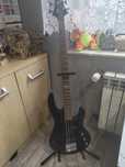 LTD B-50 BLK + wzmacniacz + akcesoria