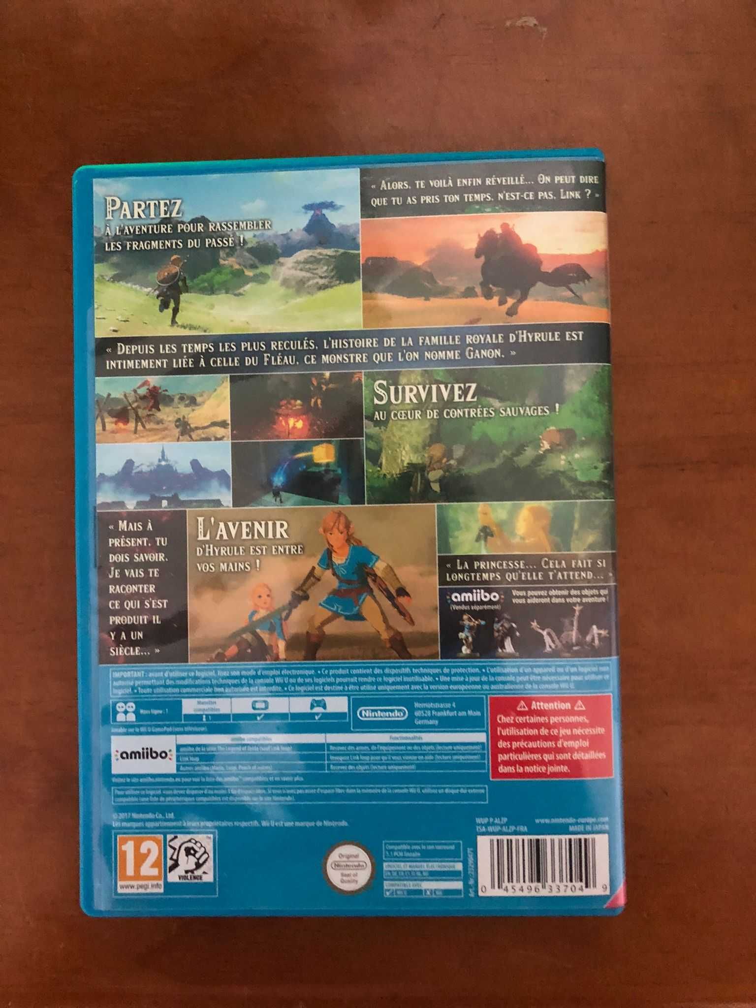 Zelda Breath of the Wild Wii U