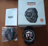 Hammer Watch Plus smartwatch sprawny używany zestaw