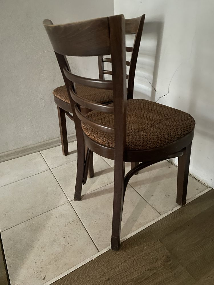 Stylowe krzesła vintage PRL Jafameg