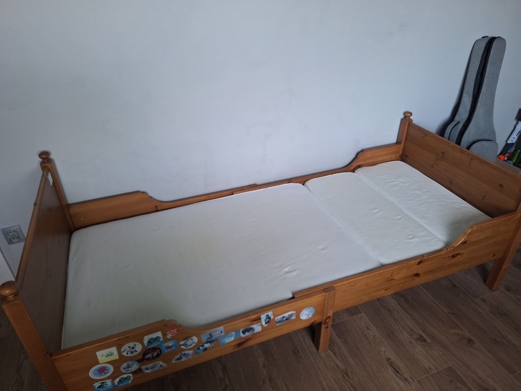 Łóżko dziecięce IKEA regulowane rosnące z dzieckiem