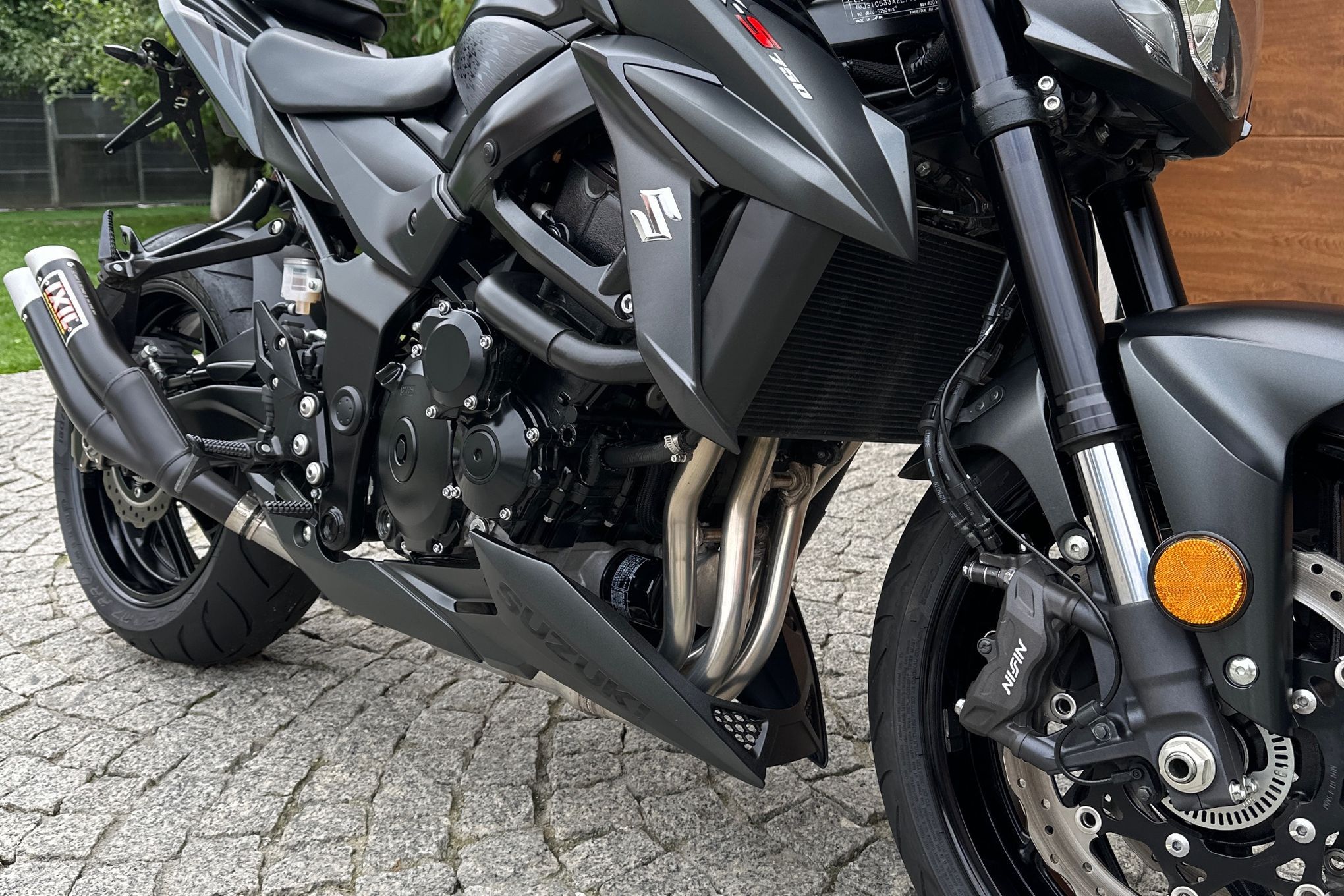 Suzuki GSX Suzuki GSX-S 750 4800km Książki Black Sportowy Wydech IXIL Jeden Właśc
