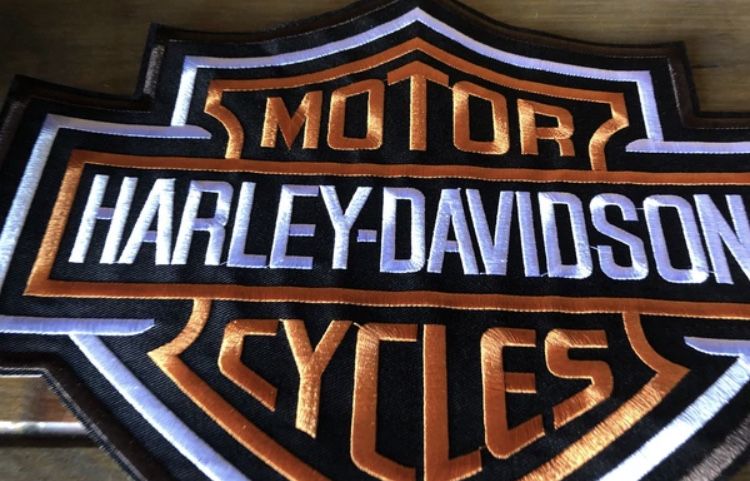 Patch Harley Davidson emblema bordado Motard Biker Choppers estampa