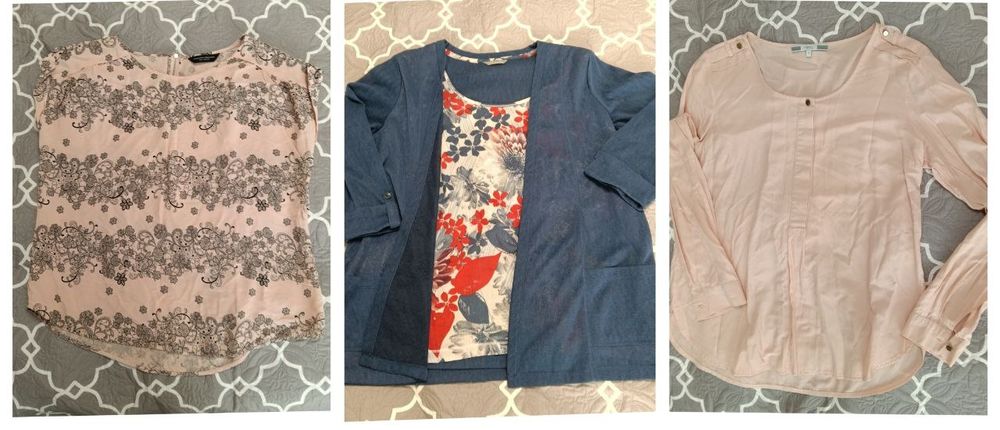 Женская одежда. Джинсы, платья