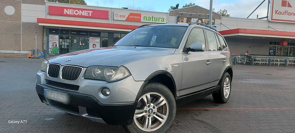 Okazja!BMW X3 2007r LIFT 2.0D 150KM 4x4 DobryStan!Klima!Alu!!Zamiana!!