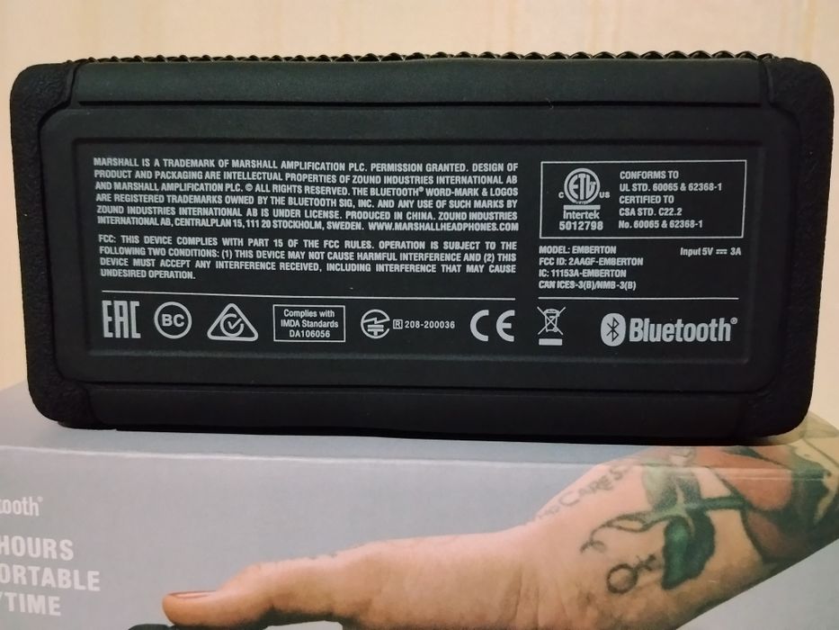Marshall EMBERTON (20 Watt)