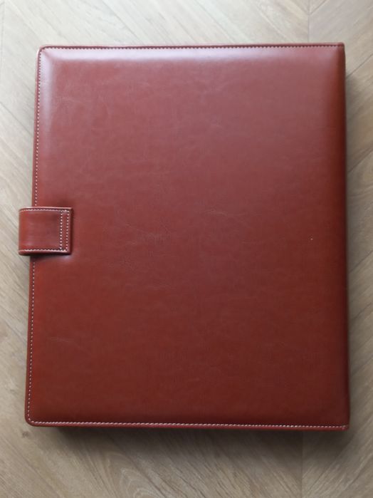 Teczka skórzana, biwuar A4