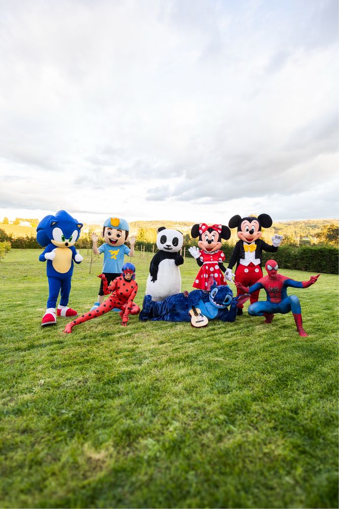 Presença de Mascotes