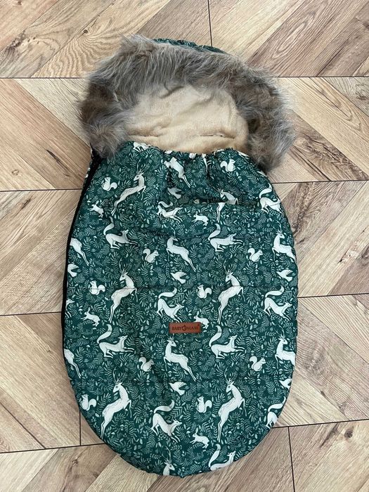 BABYMAM śpiworek do wózka sanek gondoli premium