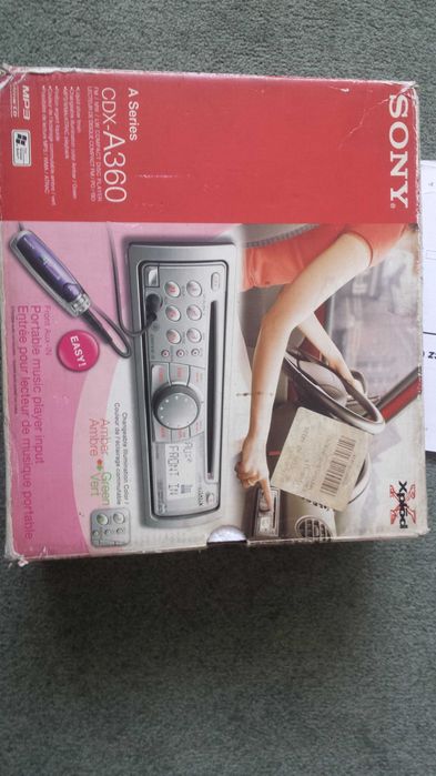 Sprzedam radioodtwarzacz klasyk Sony CDX-A360 4x50W