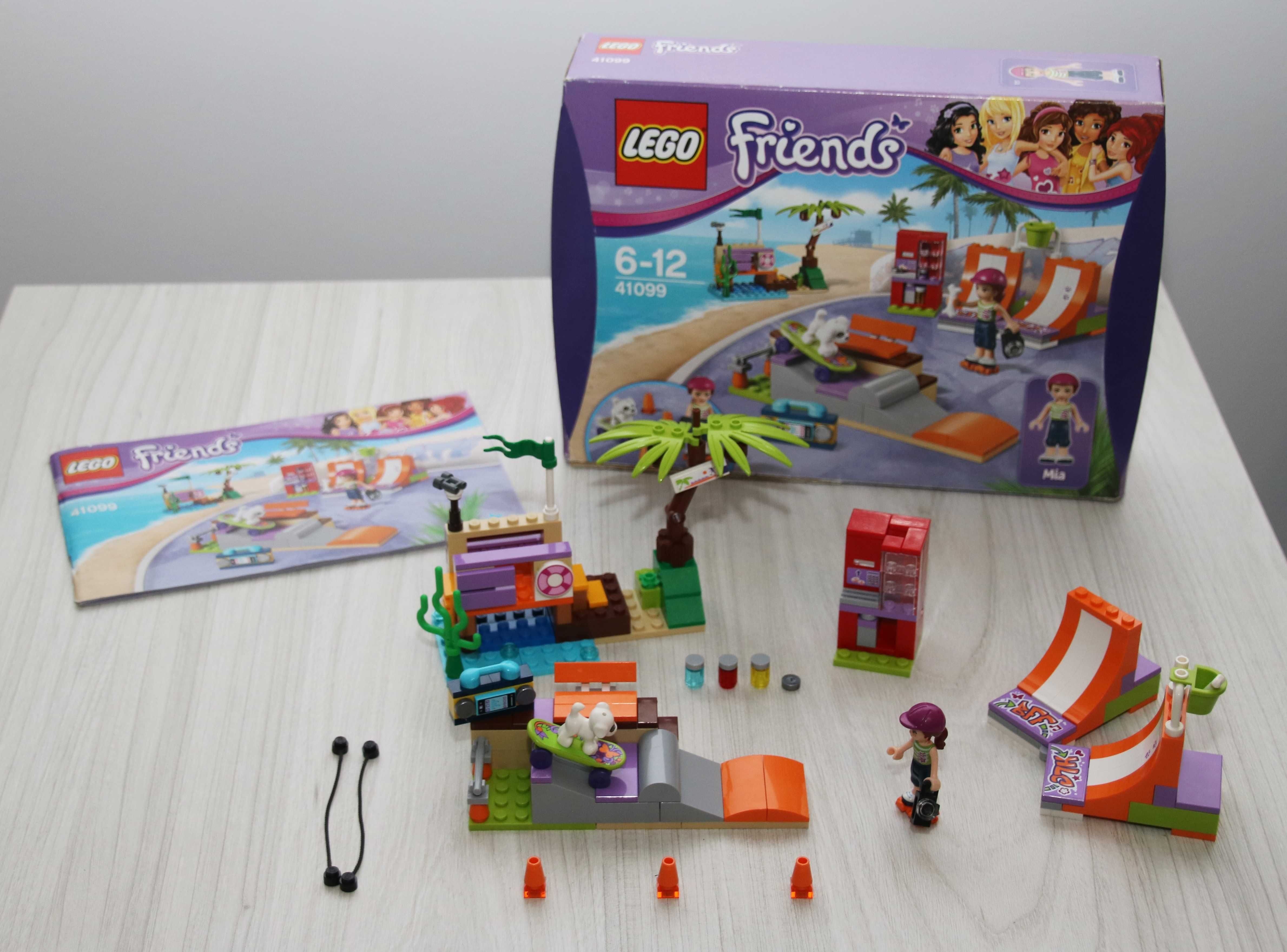 Klocki LEGO Friends 41099 Skatepark w Heartlake