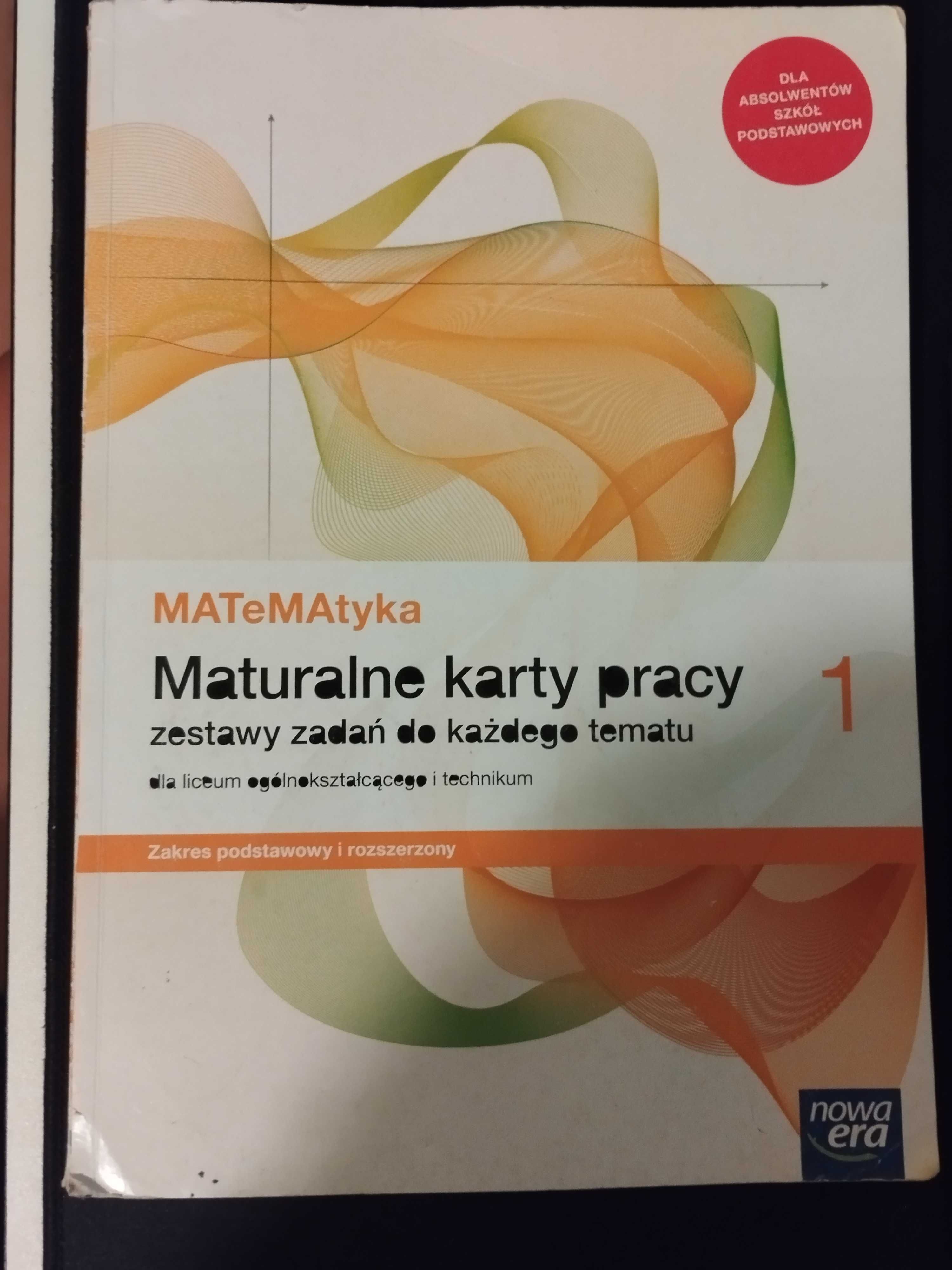 Maturalne karty pracy matematyka klasa 1