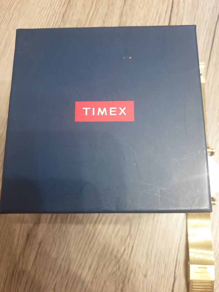 Timex złoty jak NOWY