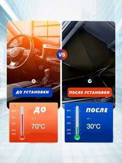 Авто/зонтик для автомобиля Автомобильный солнцезащитный|