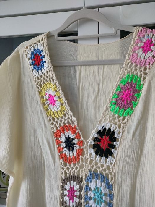 Sukienka plażowa rozm XL