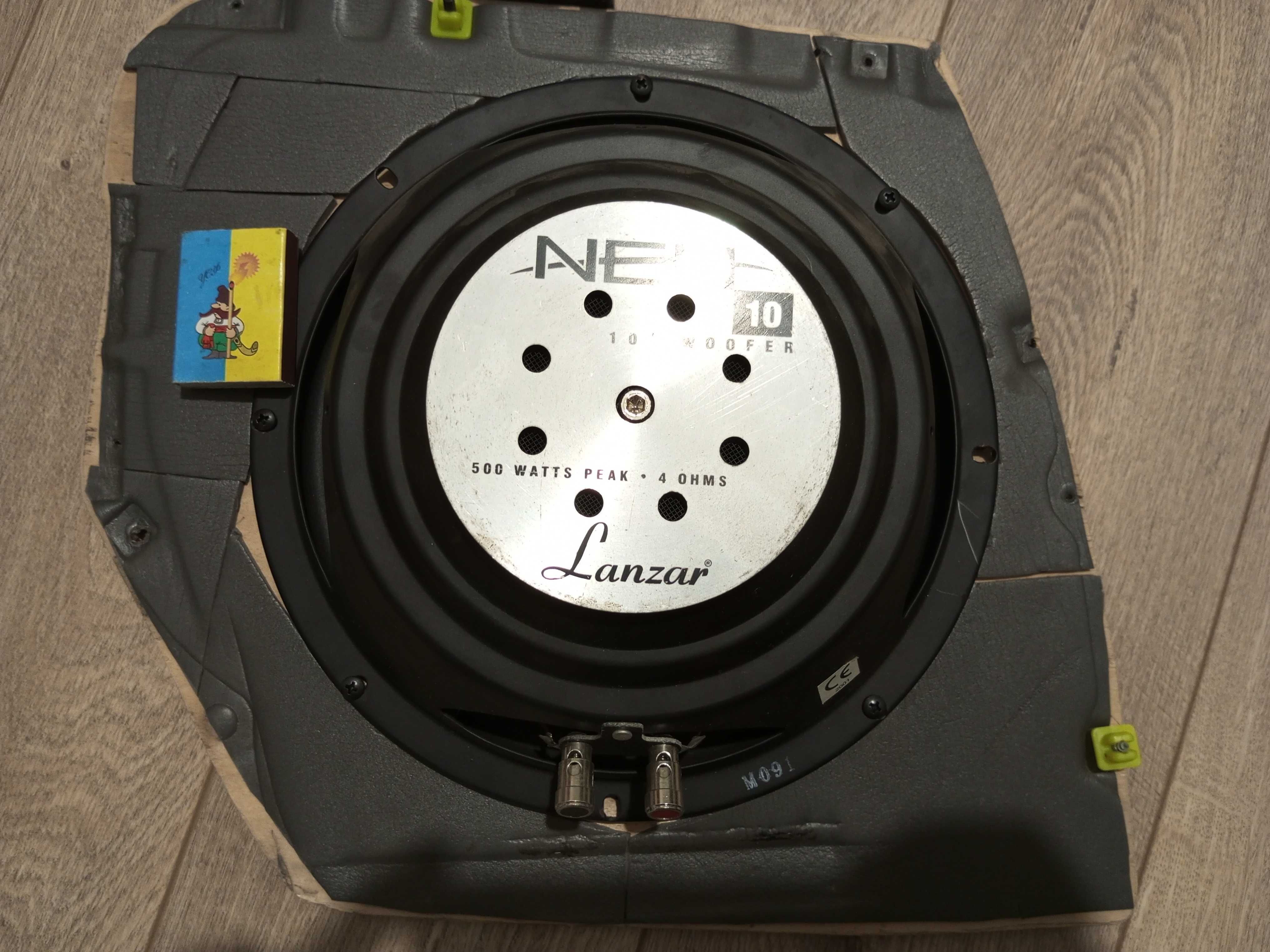 Lanzar Neo 10” Shallow Slim неодимовый сабвуфер