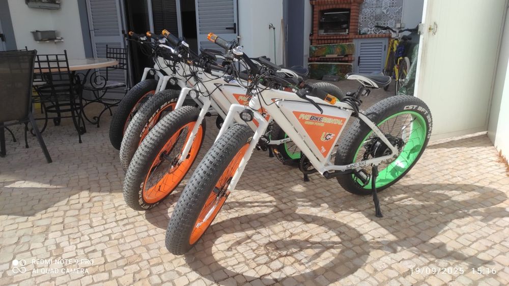 6 bicicletas fat tire eletricas