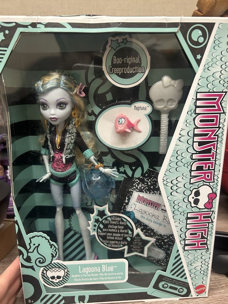 Monster high creeproducthion Spectra, Clawdin, Draculaura, Lagoona